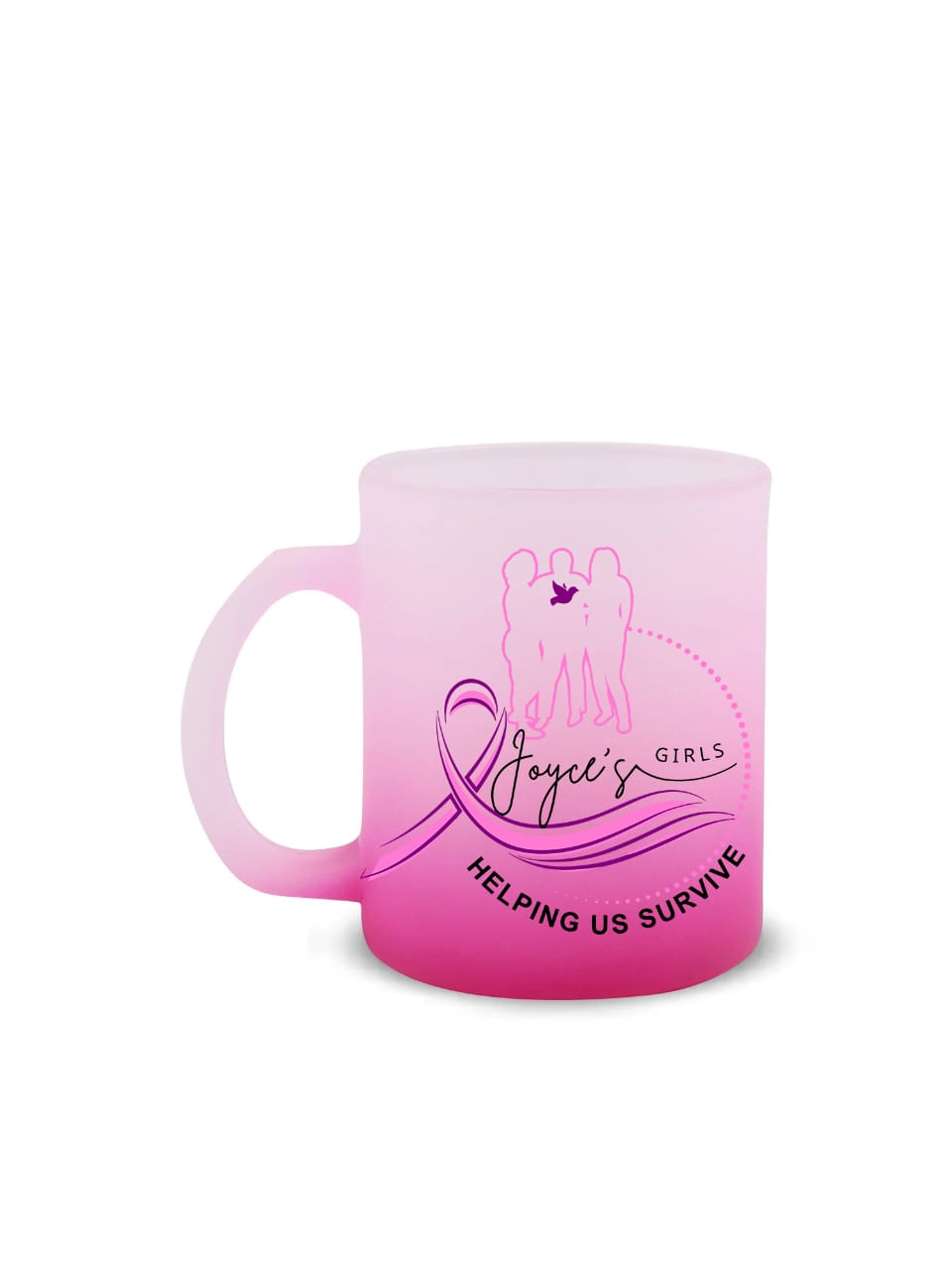Joyce's Girls Logo Pink Mug - Joyce’s Girls